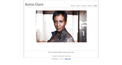 Desktop Screenshot of karenglave.com